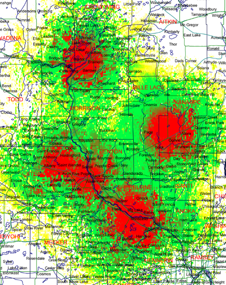 St. Cloud, MN Coverage Map