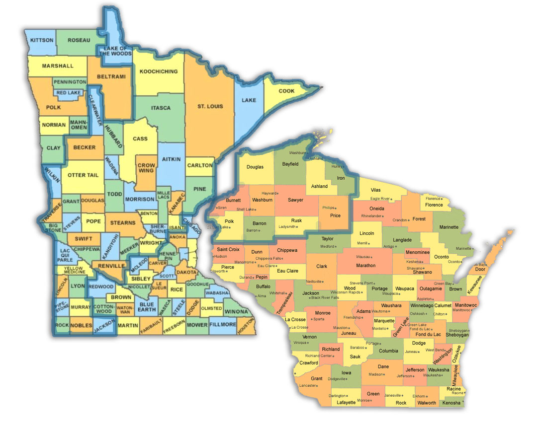 DSC Service Area Map