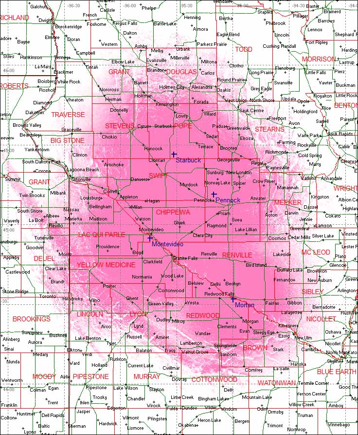 Willmar, MN Coverage Map